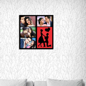 4 Photo Customized Love Photo Frame