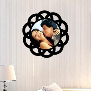 Stylish Round Personalized Photo Frame