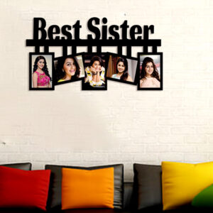 Best Sister Customized Photo Frame